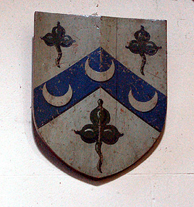 The Williamson family hatchment March 2012